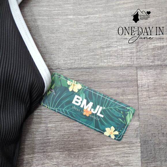 Blooming Jelly Ribbed One Piece Swimsuit Size XL - Picture 4 of 7